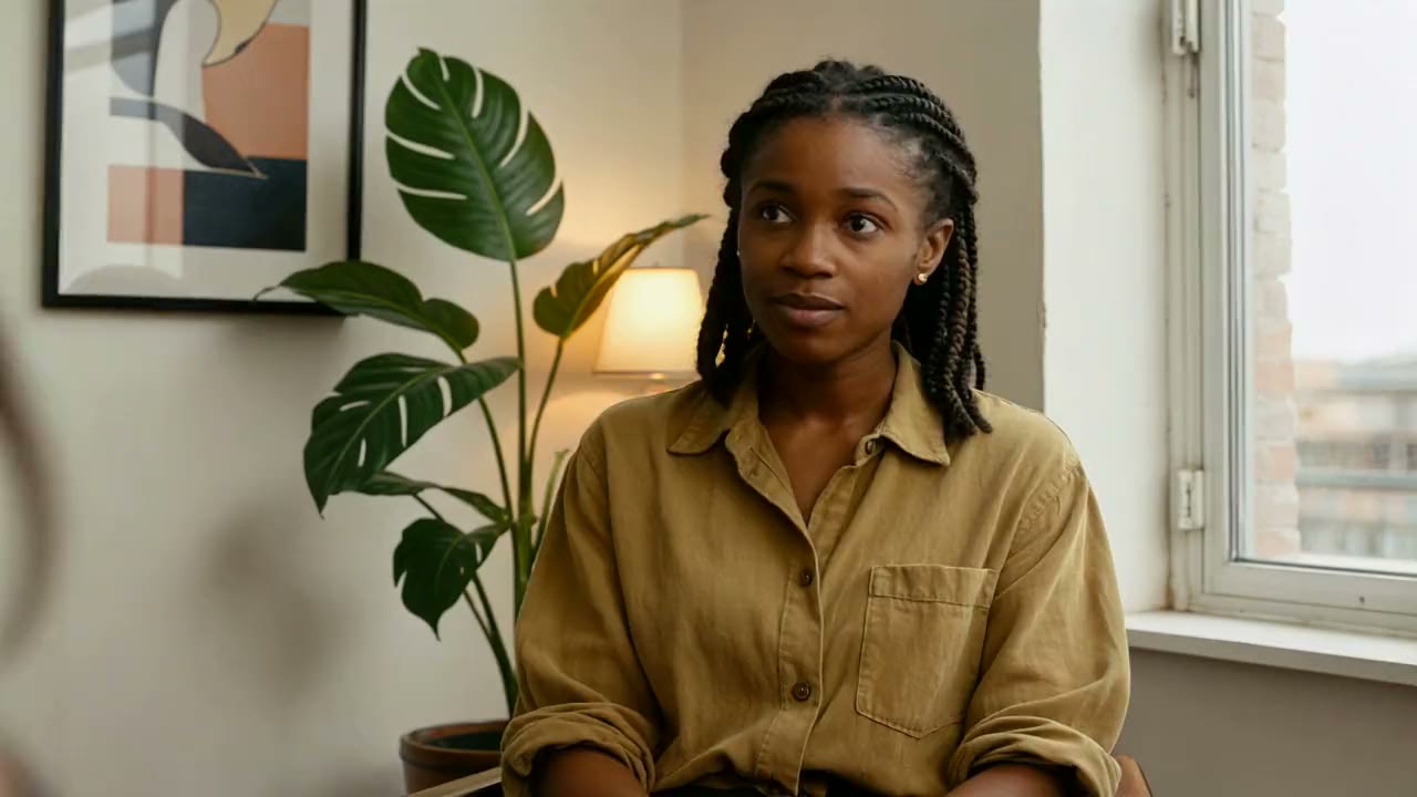 Frame from the Sync Room call